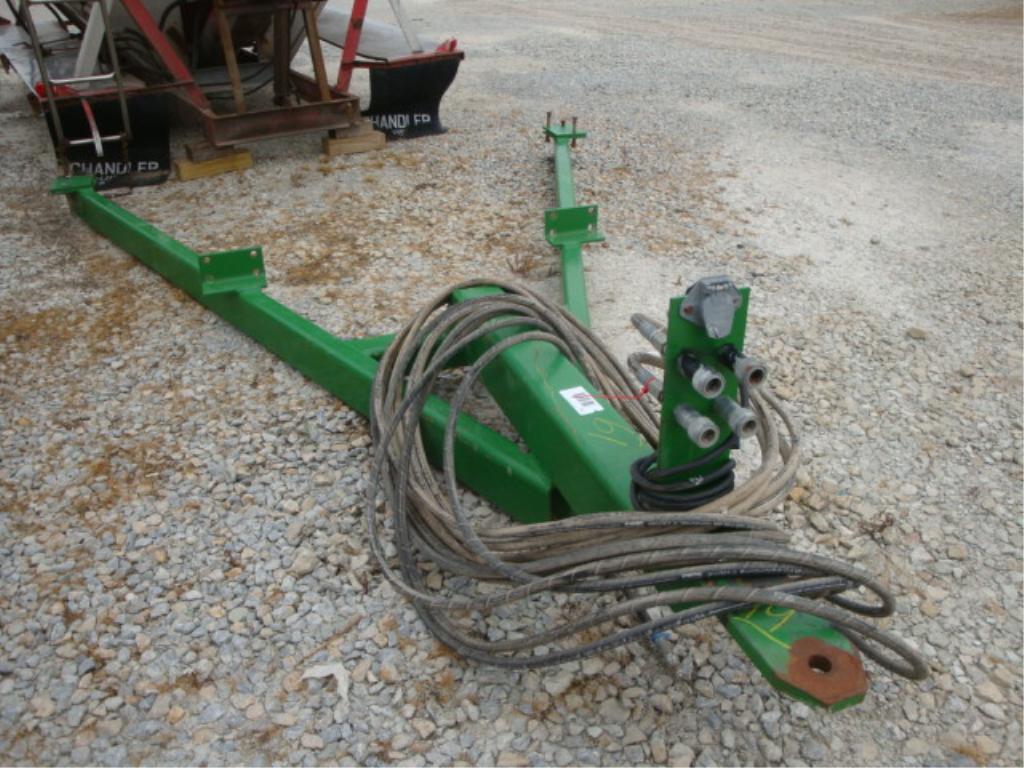 Rear hitch for 980 field cultivator
