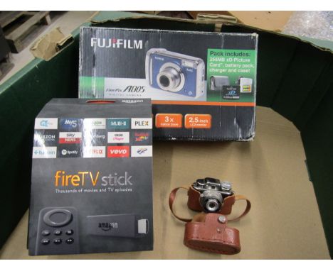 Mini Colly camera, a Fugifilm camera and a fire stick&nbsp;