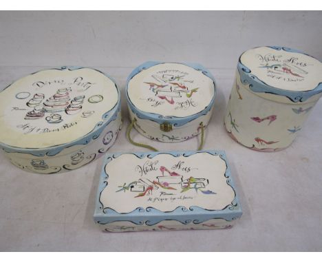 Hante Shoes by Rosanna dinner service for 6 (6plates, b bowls, 6 side plates and set 6 coffee cans and saucers, all in gift b