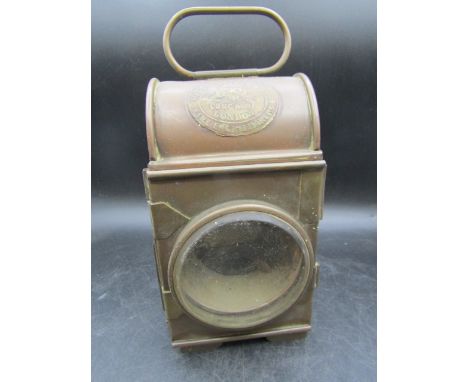 A Merryweather &amp; sons Fire Engine Lantern