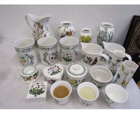 Portmeirion Botanic Garden vases, jugs, votives, candles etc