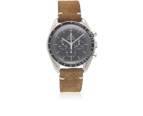 A GENTLEMAN'S STAINLESS STEEL OMEGA SPEEDMASTER PROFESSIONAL CHRONOGRAPH WRIST WATCH CIRCA 1970, REF. 145022-69 STMovement: 1
