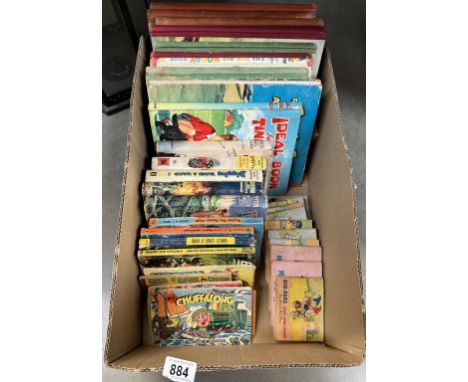 A box of vintage childrens books