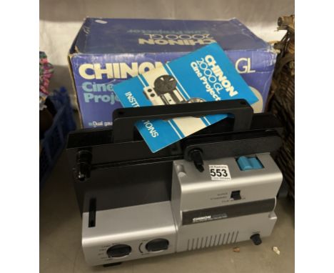 A Chinon 2000 GH cine projector COLLECT ONLY