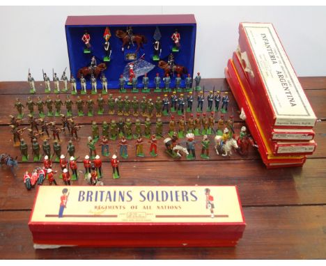 Britains The Honourable Artillery Company 8 piece boxed set, Limited Edition 4581/7000; Collection of Britains cast metal sol