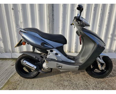 2000 Malaguti Phantom, 49cc. Registration number X744 WGR. Frame number unknown. Engine number unknown. The vendor has lost t