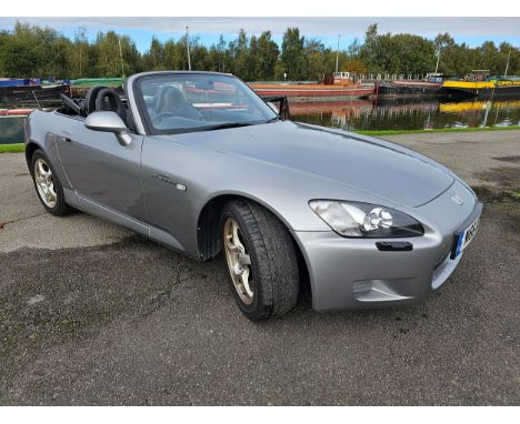 2003 Honda S2000, 1997cc. Registration number M66 JLH. Vin number JHMAP11303T201862. Engine number not known. Sold with the V