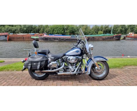 2000 Harley Davidson FLSTC Heritage Softail, 1450cc. Registration number W517 WGC. Frame number 1HD1BJY13YY047827. Engine num