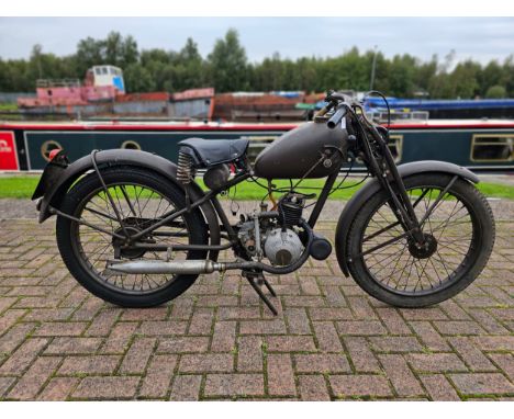 1945/49 Royal Enfield RE125 Flying Flea, 125cc. Registration number HWU 988. Frame number 5848. Engine number V1758. There is