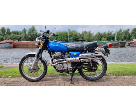 1971 Honda CB350 CL, 324cc. Registration number EKP 771K. Frame number CL350 4008661. Engine number CL350E 4048901. Sold with