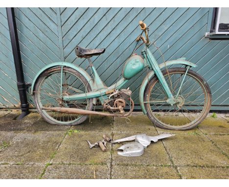 c.1960's NSU Quickly project, 49cc. Registration number not registered. Frame number, painted over. Engine number not found. 