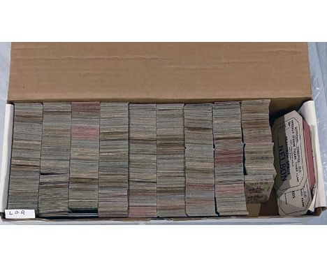 Huge quantity (1,200+) of Liverpool Overhead Railway EDMONDSON CARD TICKETS, some are pre-WW2 issues, the rest probably unuse