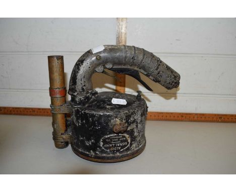 Aldis signal lamp, made in Birmingham