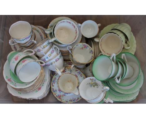 A collection of decorative ceramics, to include; Wedgwood calendar plates from the 1970's and 1980's, a Crown China Maytime p