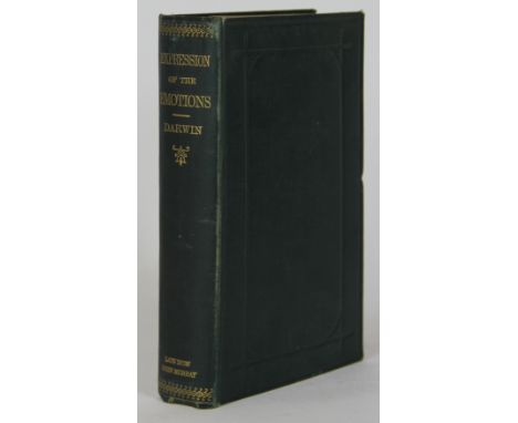 DARWIN (C), THE EXPRESSION OF EMOTIONS IN MAN AND ANIMALS, first edition, complete with photographic plates, London, Murray, 