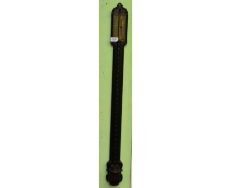 Victorian stick barometer 