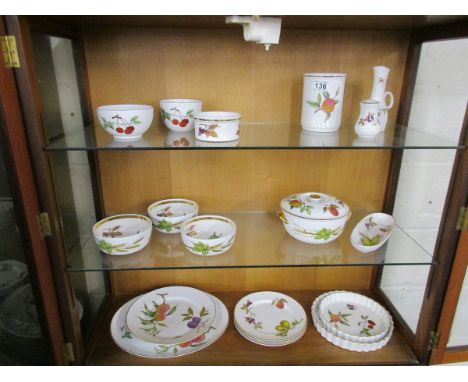 Collection of Royal Worcester - Evesham Pattern