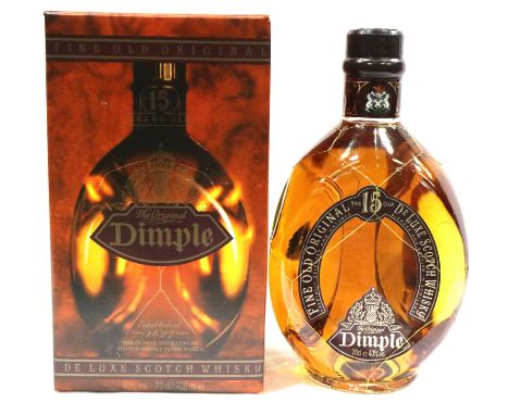 Boxed 70cl 40 % bottle of The Original Dimple scotch whisky, seal intact. P&amp;P Group 2 (£18+VAT for the first lot and £3+V