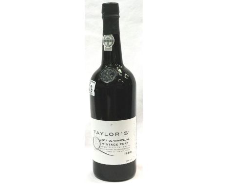 75cl 20.5% bottle of Taylors Quinta de Vorge llas vintage 1988 port, seal intact. P&amp;P Group 2 (£18+VAT for the first lot 