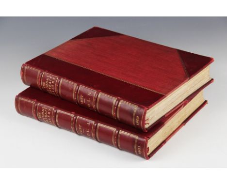 Cust (L) (Ed.), ILLUSTRATED CATALOGUE OF THE NATIONAL PORTRAIT GALLERY, limited edition, 2 vols, 3/4 red leather, red cloth b