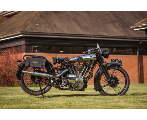 Registration No: JO 1170 Frame No: 1030 MOT: ExemptBuilt for, and ridden by, George Brough himself in the 1930 MCC Edinburgh 