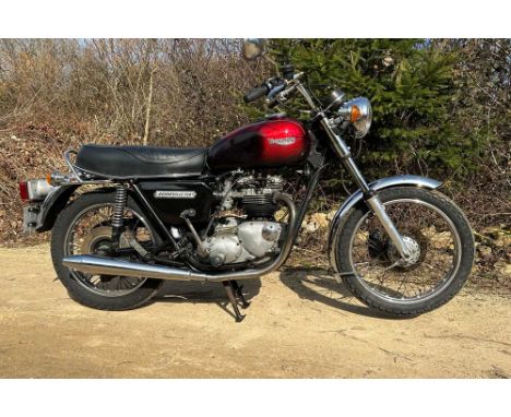 Registration No: MYD 864P Frame No: XN65673 MOT: ExemptPart of a large collection of motorcycles and purchased by the late ve