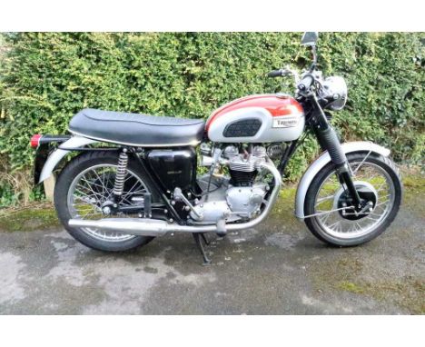 Registration No: GMB 37G Frame No: NCO2299 MOT: ExemptAuthentically restored pre oil-in-frameT120R 'Bonnie'Includes lots of r