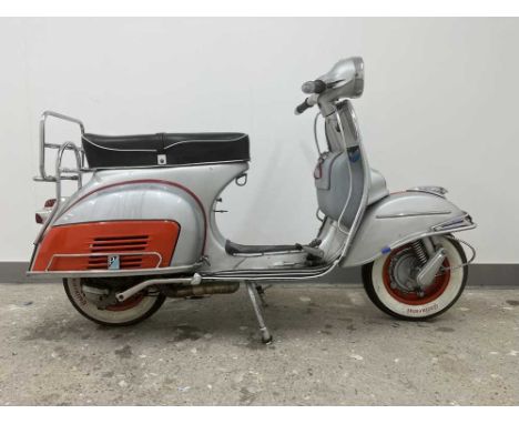 Registration No: BHY 309H Frame No: VNL2T 110118 MOT: ExemptUK registered from new Uprated PX125 engineV5C presentThe GTR con