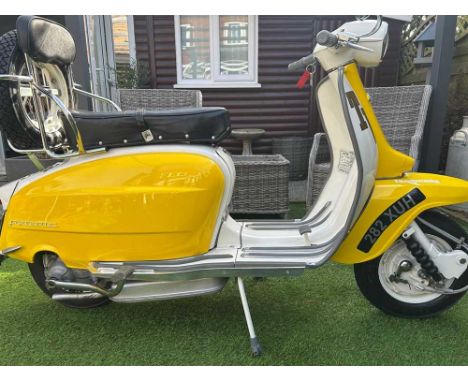 Registration No: 282 XUH Frame No: 175TV3*510951 MOT: ExemptBeautifully restored in correct coloursStandard engineV5C for use