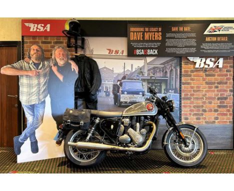 Registration No: EJ23 NYA  Frame No: MZDB11C15P1B06350  MOT: N/AUsed by the late Dave Myers for the BBC’s ‘The Hairy Bikers G