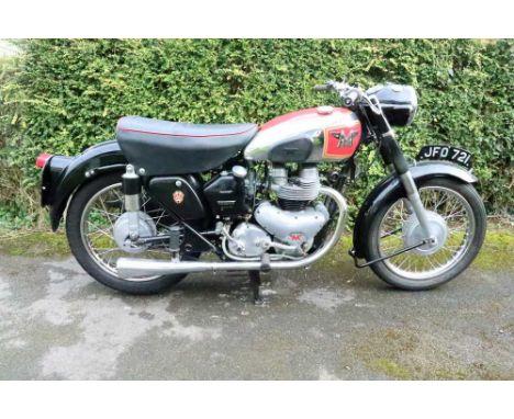 Registration No: JFO 271 Frame No: A35769 MOT: ExemptAuthentically restored Matchless 500 twinAn ideal mount for Vintage runs