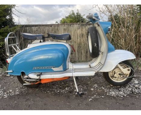 Registration No: 376 XWA Frame No: 512671 125LI MOT: ExemptRunning well with TV200 engine increased to 225cc (Engine No: TV2 