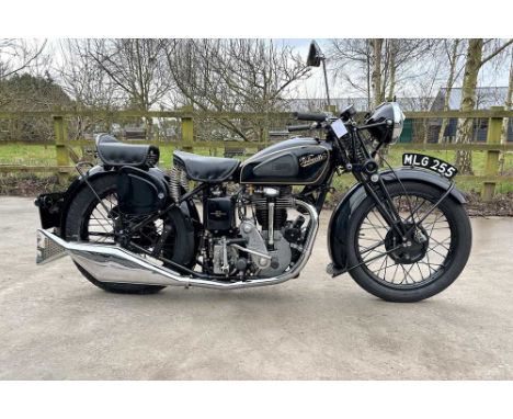 Registration No: MLG 255 Frame No: 2207 MOT: ExemptA good usable late Vintage Velocette KTSSaid to be a good reliable machine
