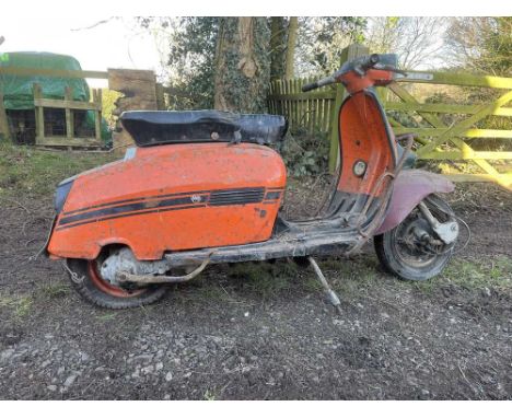 Registration No: AJW 948H Frame No: 22/0/204855 MOT: ExemptOffered at 'no reserve'With GP200 engine and Wahl Phillips fuel in