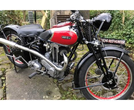 Registration No: UG 8451 Frame No: Y2882 MOT: Exempt500cc twin port single cylinder modelGirder front forks with a rigid rear