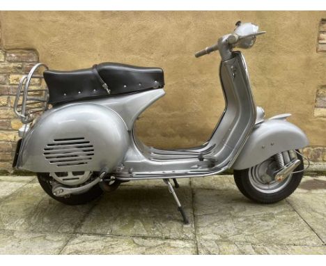 Registration No: 975 EAE Frame No: VS2T 23023 MOT: ExemptFully restored with high specification quality upgradesRare scooter 