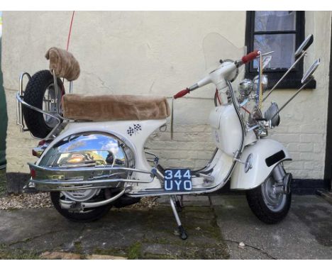 Registration No: 344 UYO Frame No: VSB1T007202 MOT: ExemptRestored by Dave Wyborn from the Quadrophenia museumCorrect numbers
