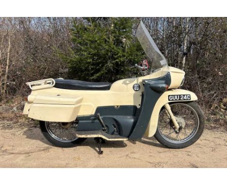 Registration No: GUU 24C Frame No: 42637 MOT: ExemptPart of a private collection for many yearsA mostly original Velocette Vo