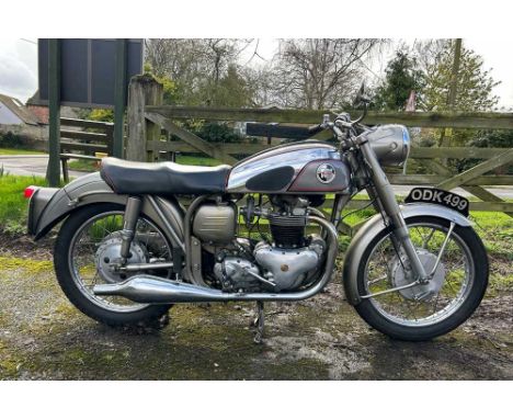 Registration No: ODK 499 Frame No: L14 67716 MOT: ExemptModel 99 Dominator 600cc vertical twinFeatherbed frame and Roadholder