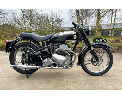 Registration No: 870 UYN Frame No: PS197 MOT: ExemptNicely presented Mk2, four-pipe Ariel Square FourLater alloy head 1000cc 