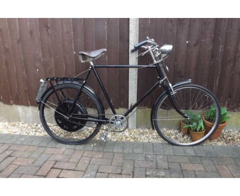 Registration No: MBM 747 Frame No: 119039 MOT: Exempt A Humber bicycle with a Cyclemaster With a current V5C Registration Doc