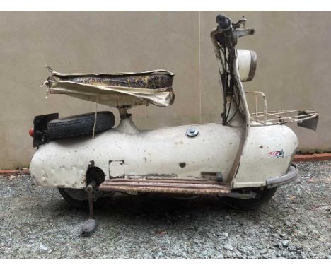 Registration No: Unregistered  Frame No: Not visible MOT: ExemptFamous as the London ‘Scooter Caffe’ PiattiVery original and 
