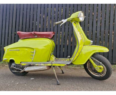 Registration No: YTA 871E Frame No: SX150*761854 MOT: ExemptOriginal paint and standard throughout Rebuilt engine (SX150 7575