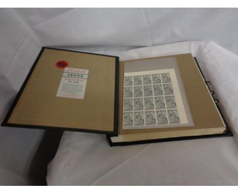 A FINE MINT AND USED GV1 , BRITISH COMMONWEALTH STAMP COLLECTION FOR THE COUNTRIES ? N-Z ? , NEATLY ARRANGED ON ALBUM LEAVES 