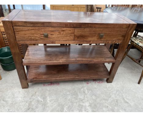 A MODERN NEXT CONSOLE TABLE 46" WIDE 