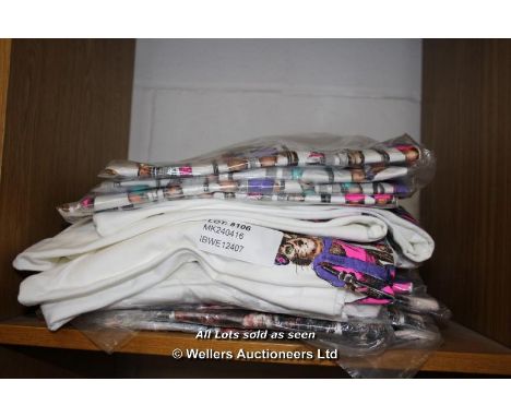 A SELECTION  OF ANIMAL PRINT T SHIRTS / GRADE: UNCLAIMED PROPERTY (DC2)[{MK240416}]