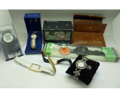 Wristwatches including Casio Wrist Remote