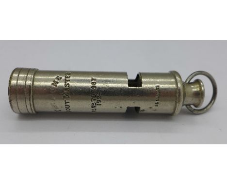 An Acme Scout Master whistle/compass