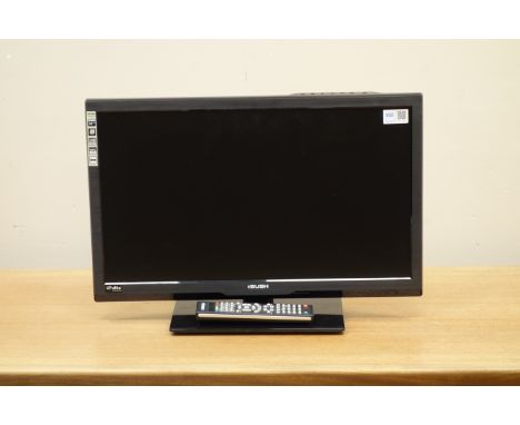 Bush 22'' LED television with remote  (This item is PAT tested - 5 day warranty from date of sale)   Condition Report   Click