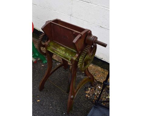 R Hunt &amp; Co, Earls Colne, England, iron cake mill, possible incomplete